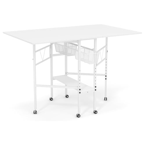 Sew Ready Adjustable Craft Table with Storage