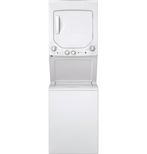 GE Appliances GUD24ESSMWW Washer Dryer Combo, White