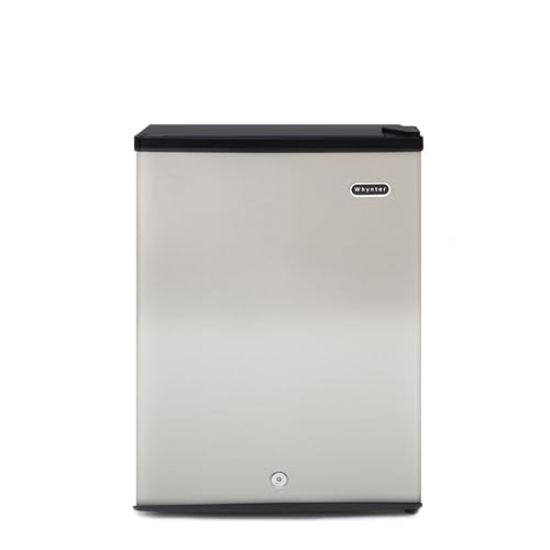 Whynter CUF-210SS Mini Freezer with Lock