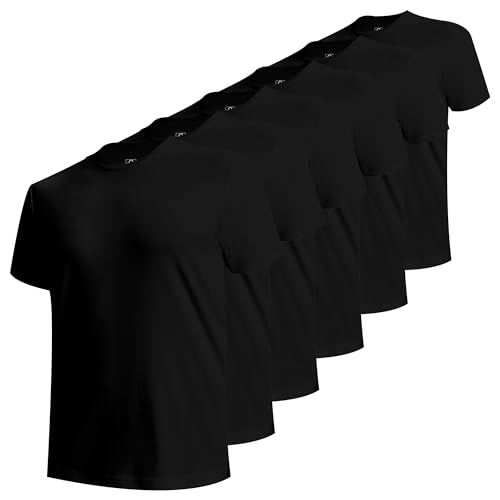 BAMBOO COOL Men's Moisture Wicking Crewneck T-Shirts