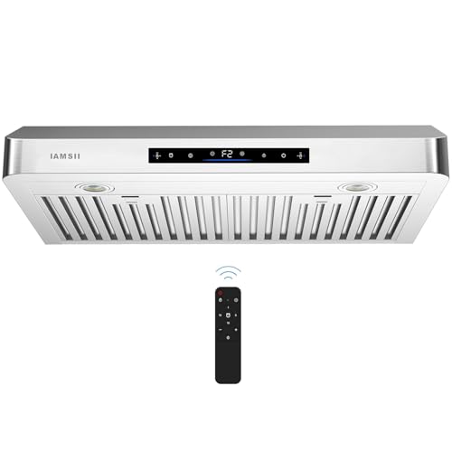 Iamsii Under Cabinet Range Hood 30" 900 CFM