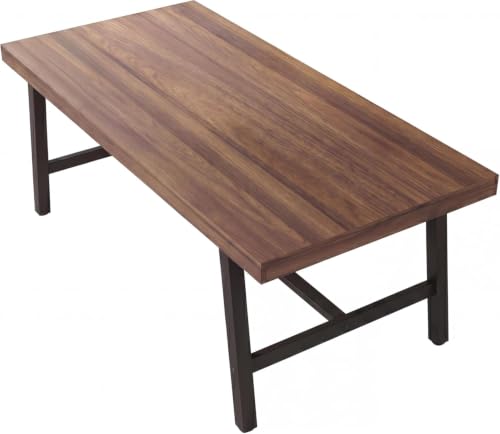 GarveeHome Industrial Dining Table for 6-8