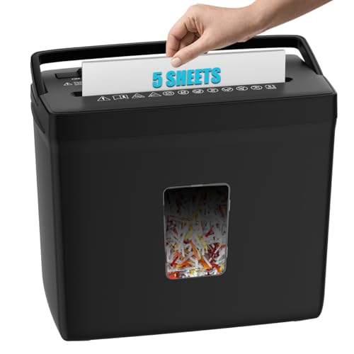 Woolsche Desktop Cross-Cut Paper Shredder