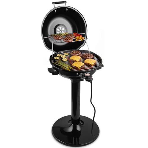 CUSIMAX Electric Portable Grill with Stand
