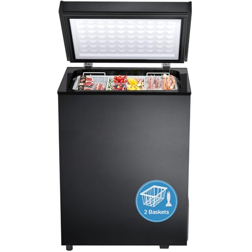 Kismile 3.5 Cubic Feet Compact Freezer