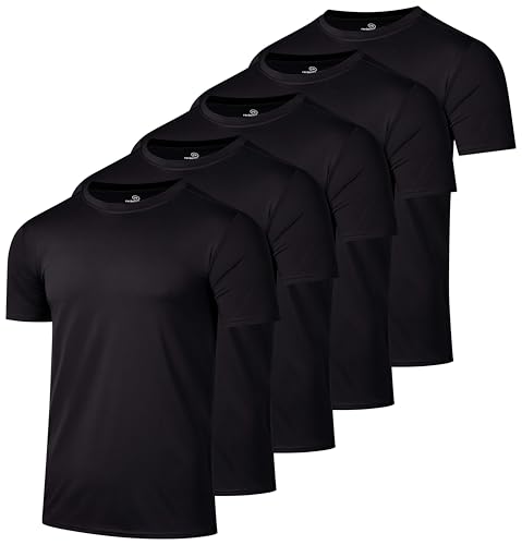 Real Essentials Men's Dry-Fit T-Shirt Set