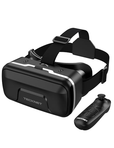 TECKNET VR Headset with Bluetooth Controller