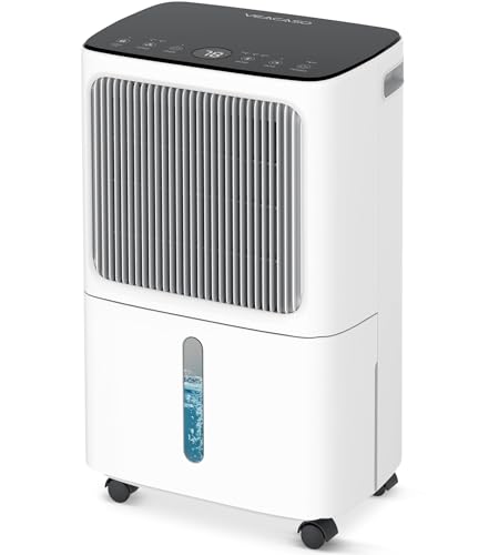 VEAGASO 30 Pint Dehumidifier with Drain Hose