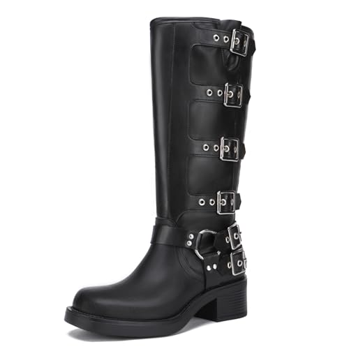 Athlefit Women's Knee High Riding Boots