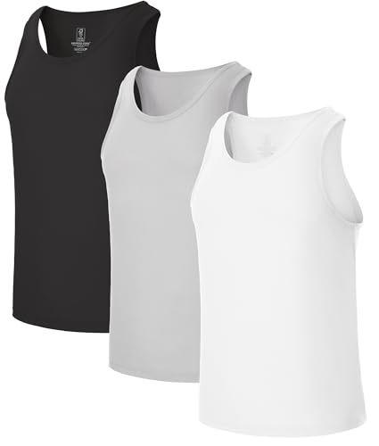 Bamboo Cool Men's Moisture Wicking Tank Tops