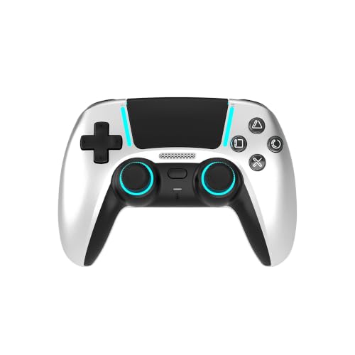 ASRVA Chrome Silver Wireless Pro Controller
