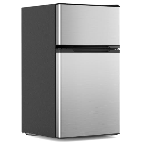 Electactic 3.1 Cu.Ft Stainless Steel Mini Fridge