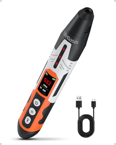 LifeBasis Natural Gas Detector with TFT Display