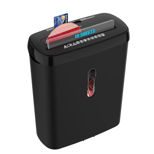 Woolsche 10-Sheet Strip Cut Shredder