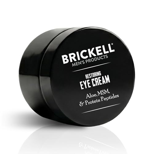 Brickell Men's Products Restoring Under Eye Cream, 0.5 Ounce