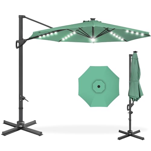 Best Choice Solar LED Patio Umbrella