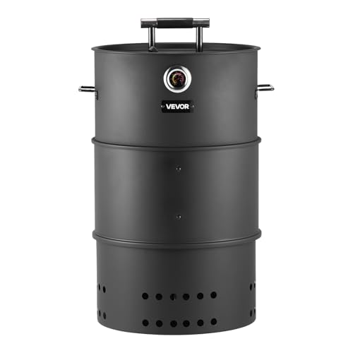 VEVOR Charcoal BBQ Smoker Grill 18.5"