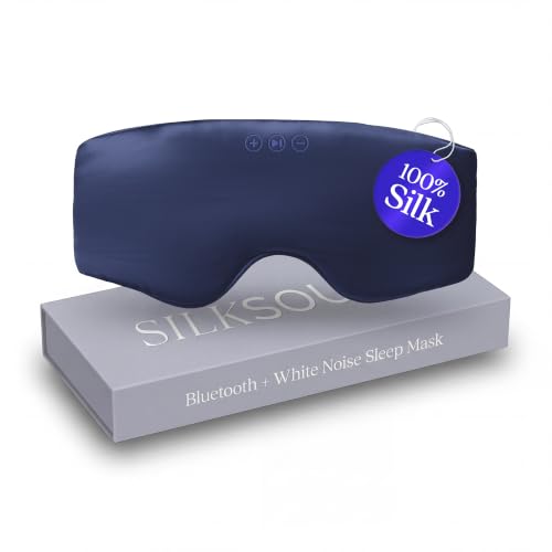 SilkSound Mulberry Silk Bluetooth Sleep Mask