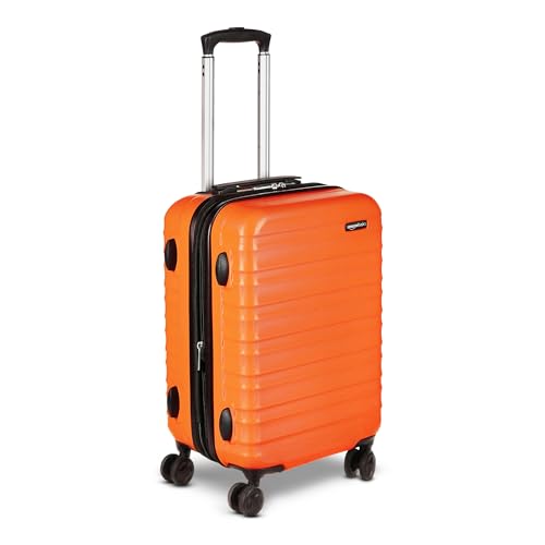 Amazon Basics 21" Orange Hardside Carry-On