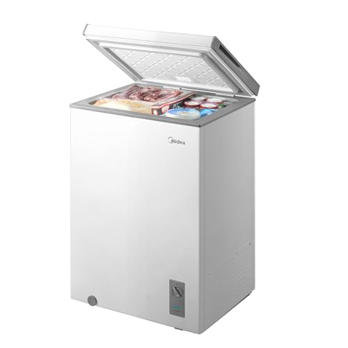 Midea MERC04C4BAWW Convertible Chest Freezer 3.5 Cu.ft