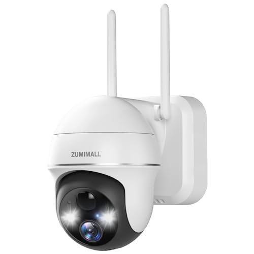 ZUMIMALL 2K Wireless Outdoor Security Camera