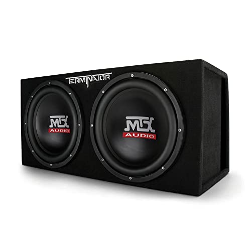 MTX Audio Dual Subwoofer Vented Enclosure