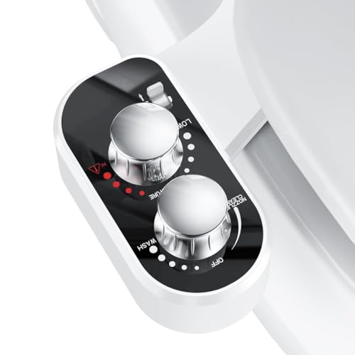 Hot and Cold Bidet Attachment
