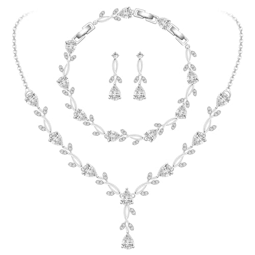 GZWHD Bridal Jewelry Set for Women