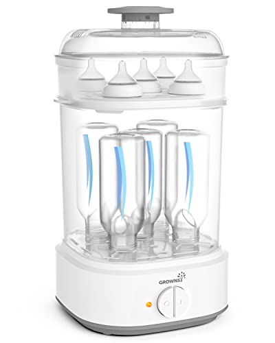 Baby Bottle Steam Sterilizer and Sanitizer with Timer