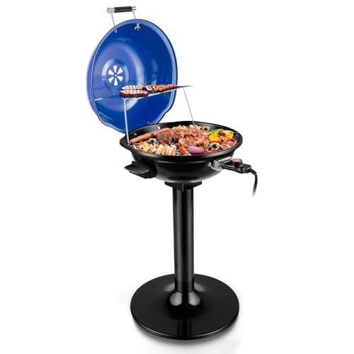 Techwood Electric BBQ Grill with Stand