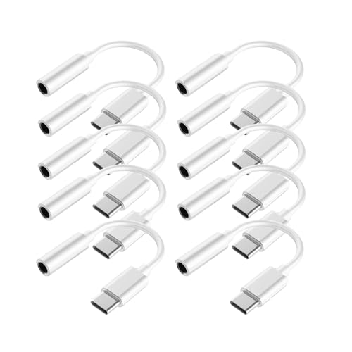 Htrenc USB C to 3.5mm Adapter Pack
