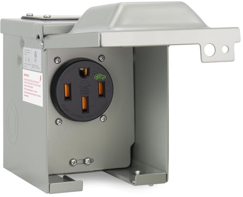 EXCELFU 50 Amp EV Power Outlet Box