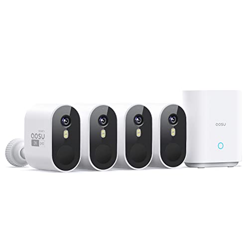 AOSU 4-Cam Wireless Security System