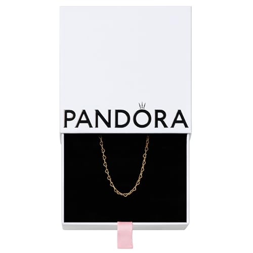PANDORA Moments Linked Hearts Necklace
