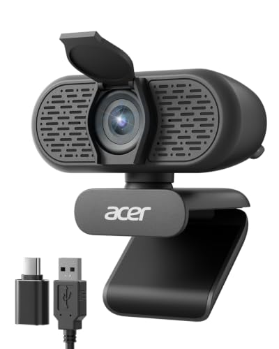 Acer 1080p Webcam with Microphones