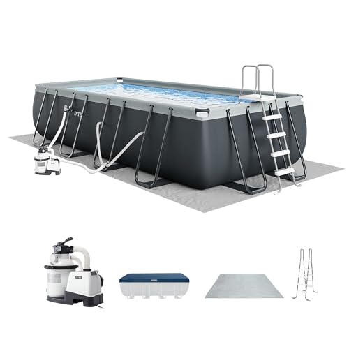 Intex Ultra XTR Deluxe Rectangular Pool Set 18ft x 9ft x 52in