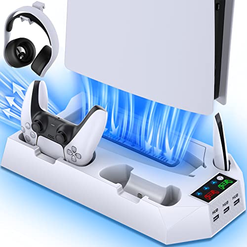 CYKOARMOR PS5 Stand and Cooling Station