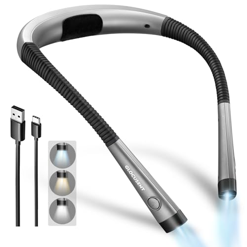 Glocusent Rechargeable Book Light