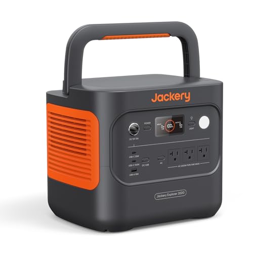 Jackery Portable Power Station 2200W Solar Generator