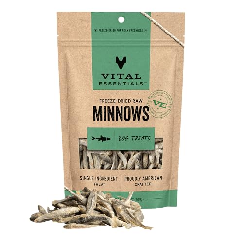 Vital Essentials Freeze Dried Minnows Dog Treats
