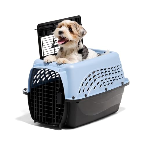 Petmate Two-Door Pet Kennel 24" Blue