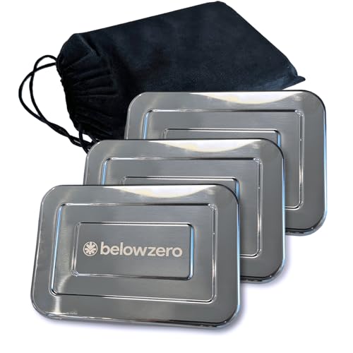 Below Zero Stainless Steel Ice Pack 3-Pack