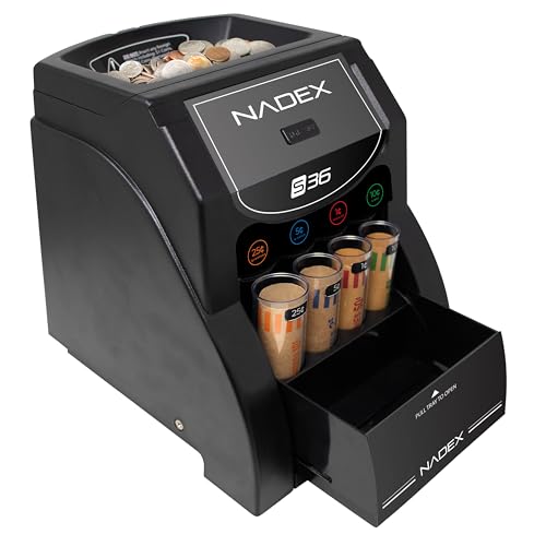 Nadex 36SN Coin Sorter and Wrapper