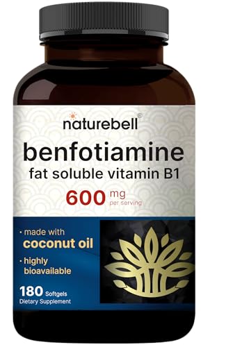 NatureBell Benfotiamine Vitamin B1 Softgels
