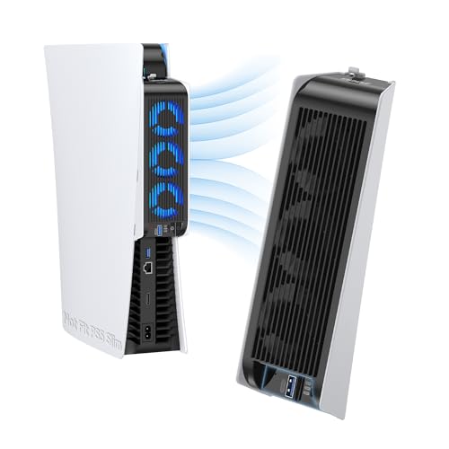 KIWIHOME PS5 Cooling Fan with Auto Speed