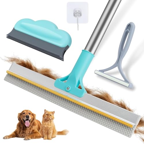 FancyMouse Carpet Rake for Pet Hair Removal