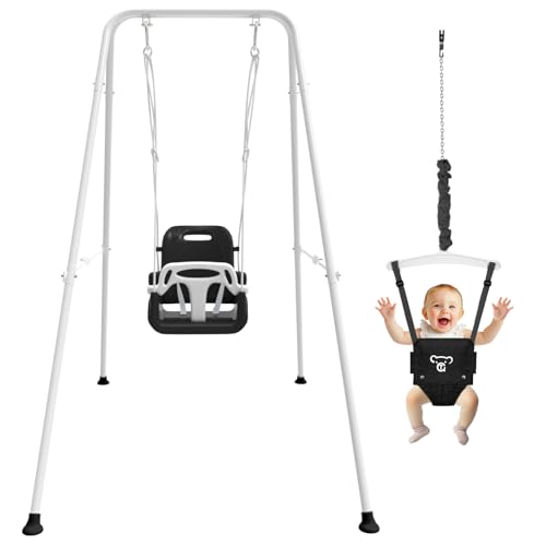 JWPEHOE 2-in-1 Toddler Swing Jumper