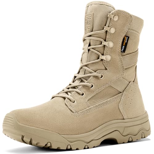 FREE SOLDIER Men's Tactical Combat Boots