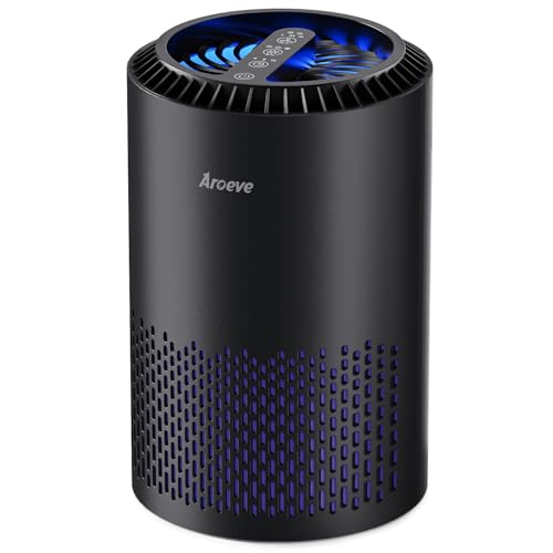 AROEVE MK01 Black Air Purifier for Home