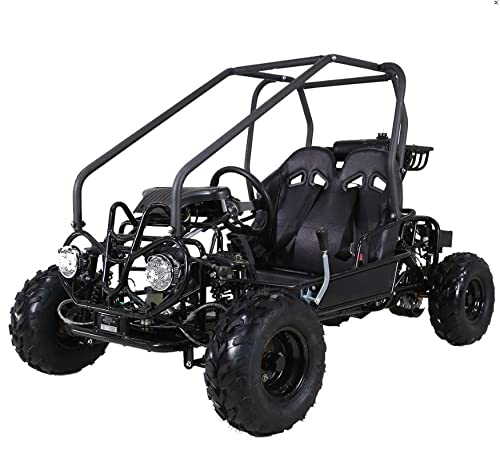 HHH GK110 125cc Youth Go Kart Black